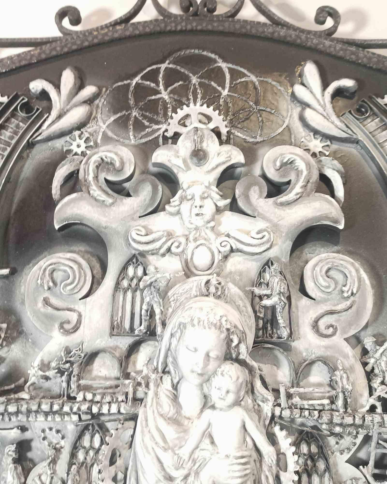La Madonna!  Kunst: Faith in progress - Acryl von Lisart Venture - 2025 im Angebot 1