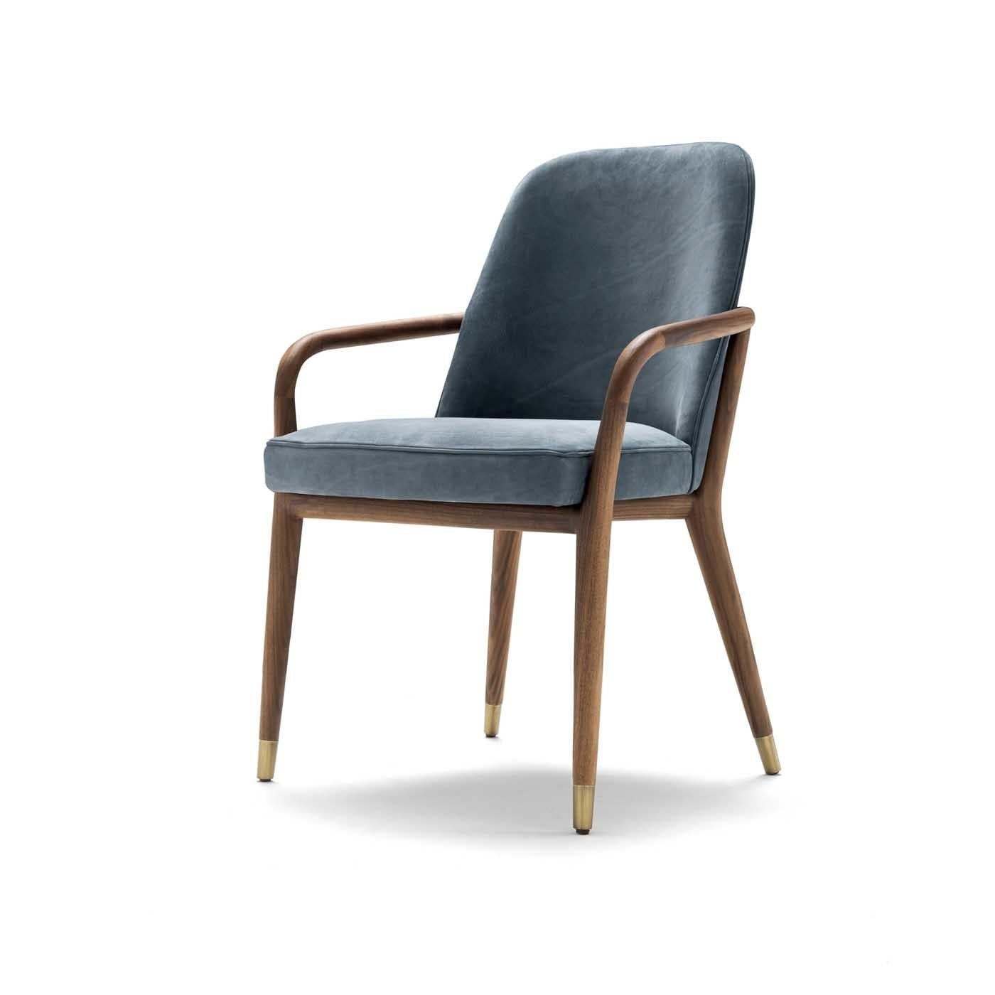 Mid-Century Modern Lise Chair with Armrests