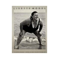 Póster original Lisette Model - Monografía de apertura de la bañista de Coney Island