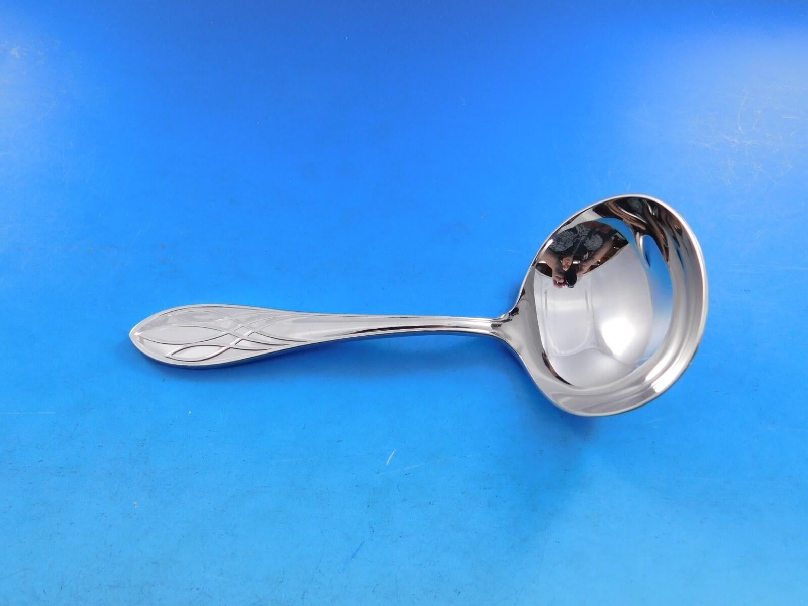 Acier inoxydable Lismore by Waterford Ensemble de couverts en acier inoxydable pour 6 Service 35 pièces Dîner en vente