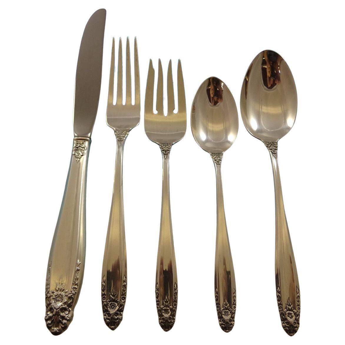 Lismore by Waterford Stainless Steel Flatware Set for 6 Service 35 Pieces Dinner