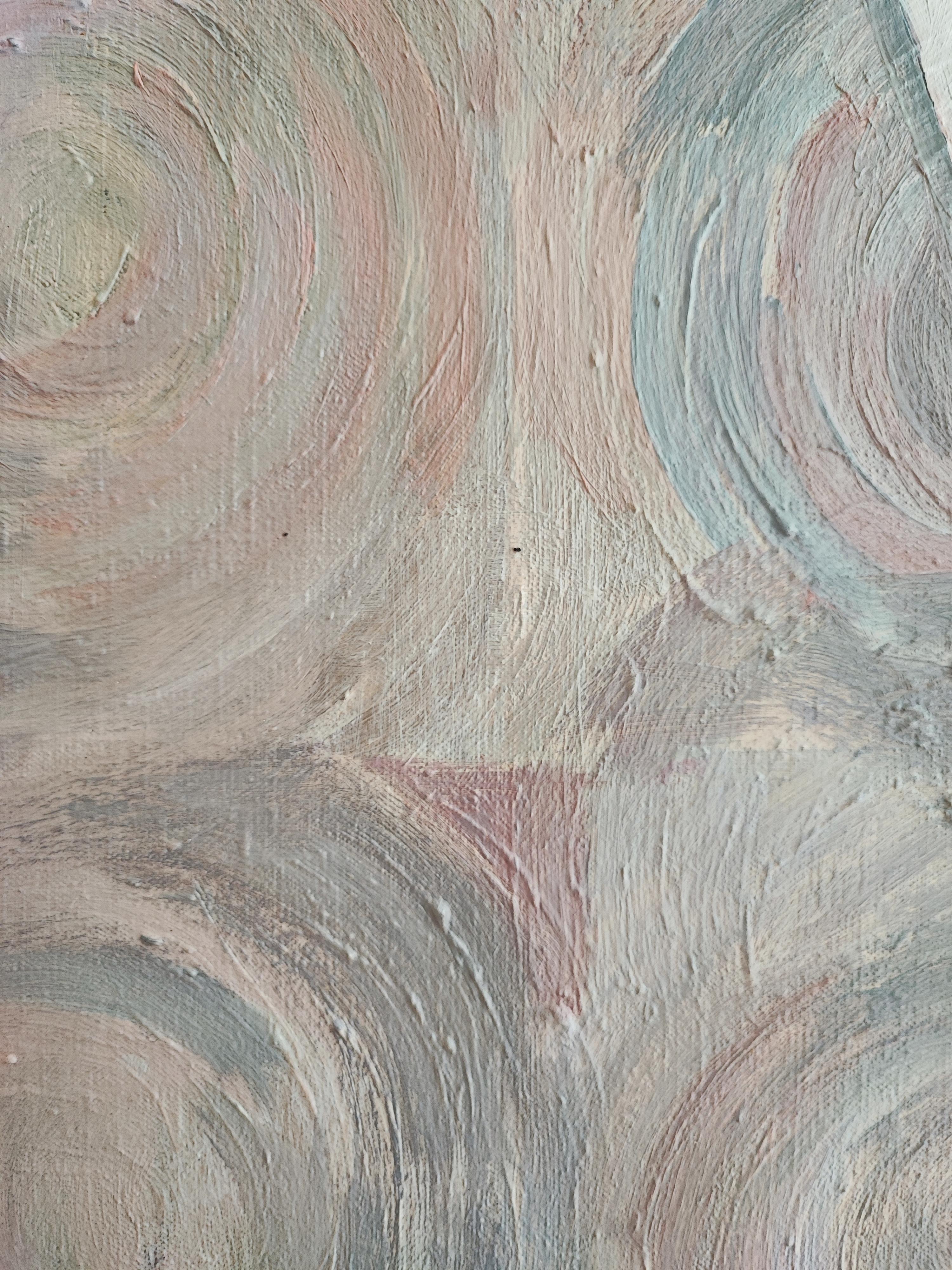 Caramelle - Painting Astratto di Lison Favarger