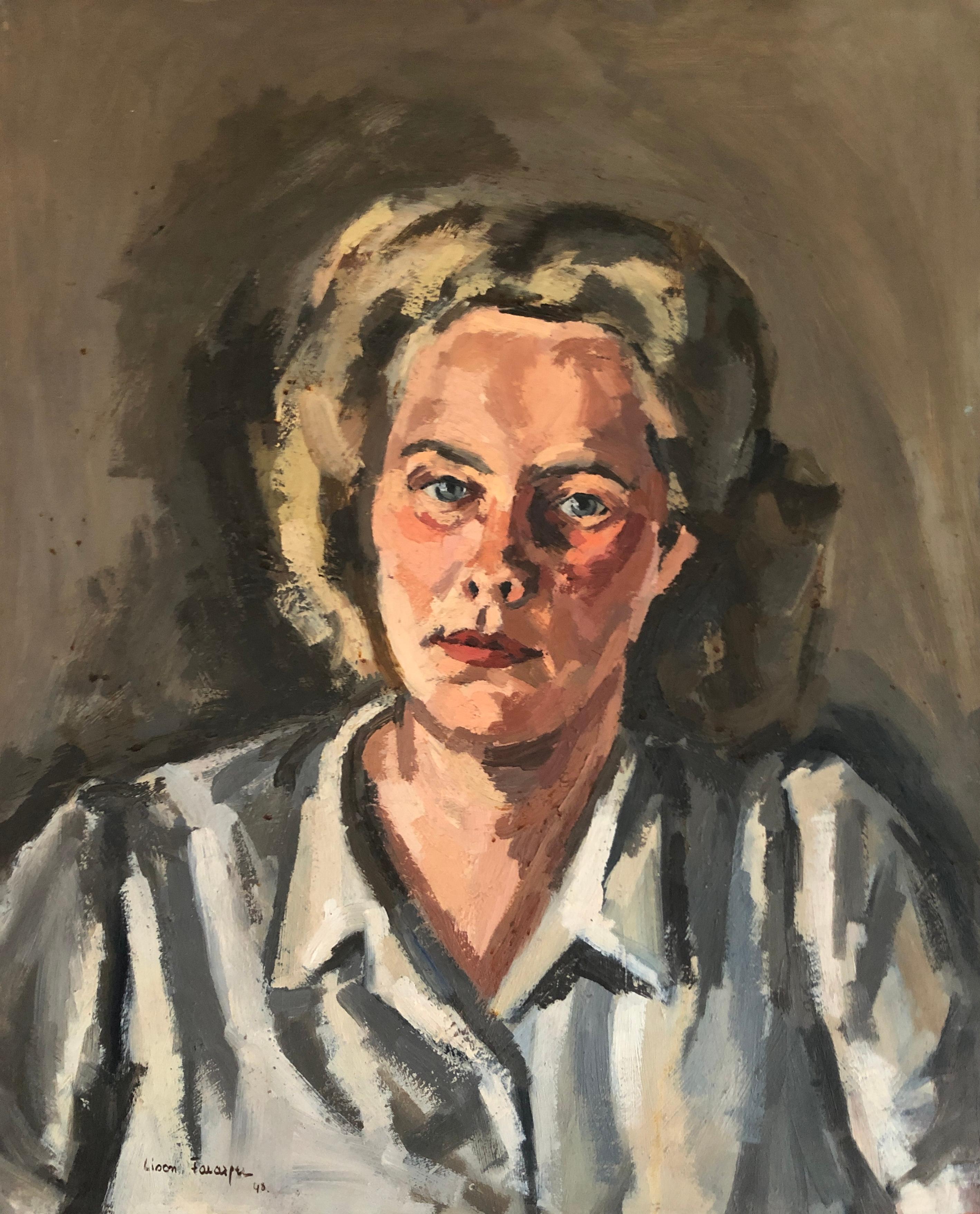 Lison Favarger Portrait Painting - Portrait of a woman