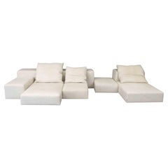 Sofá modular Extra Wall de Lissoni para Living Divani