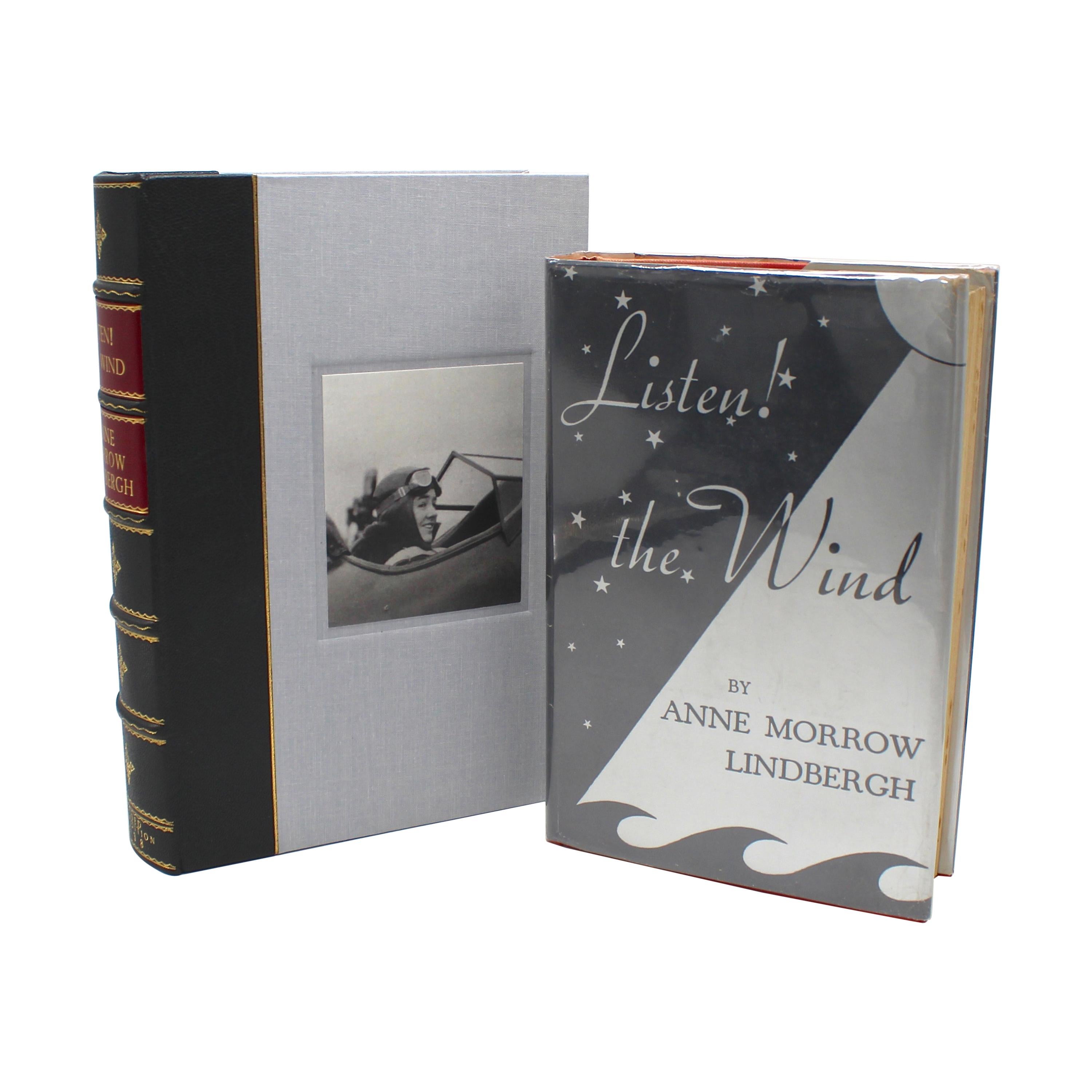 "Listen! The Wind" First Edition, Signed by Charles & Anne Lindbergh, 1938