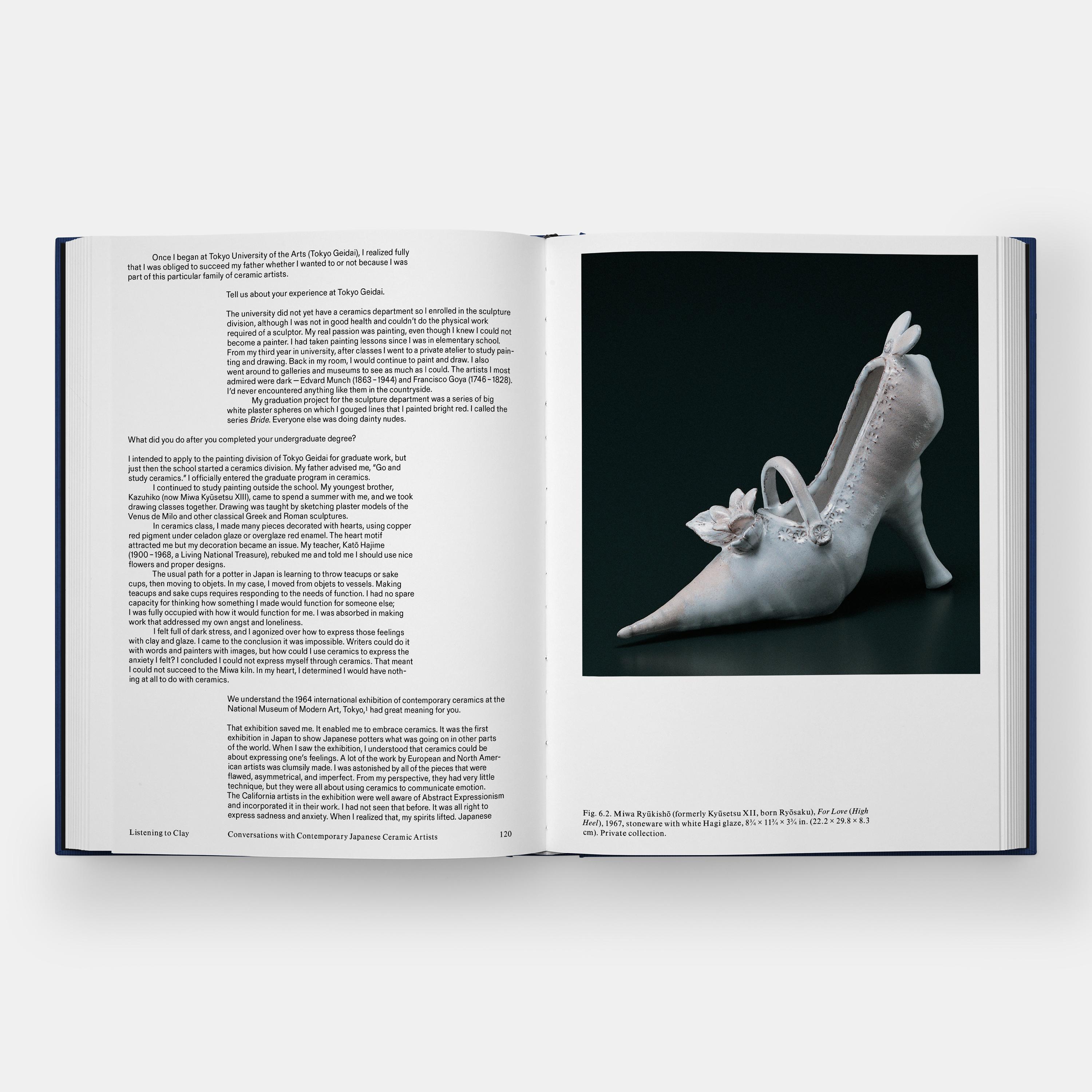 Paper Listening to Clay: Conversations with Contemporary Japanese Ceramic Artists For Sale
