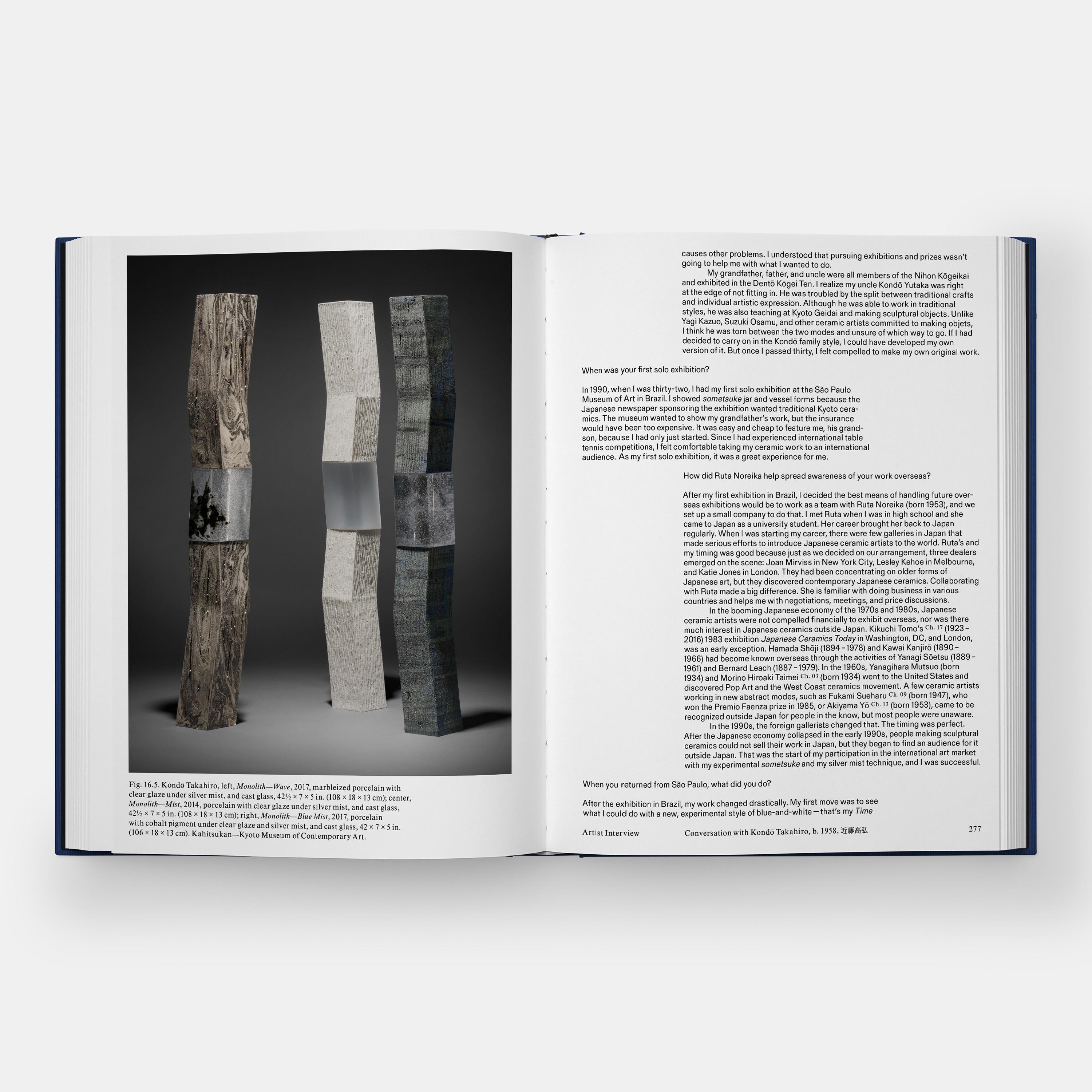 Listening to Clay: Conversations with Contemporary Japanese Ceramic Artists For Sale 2