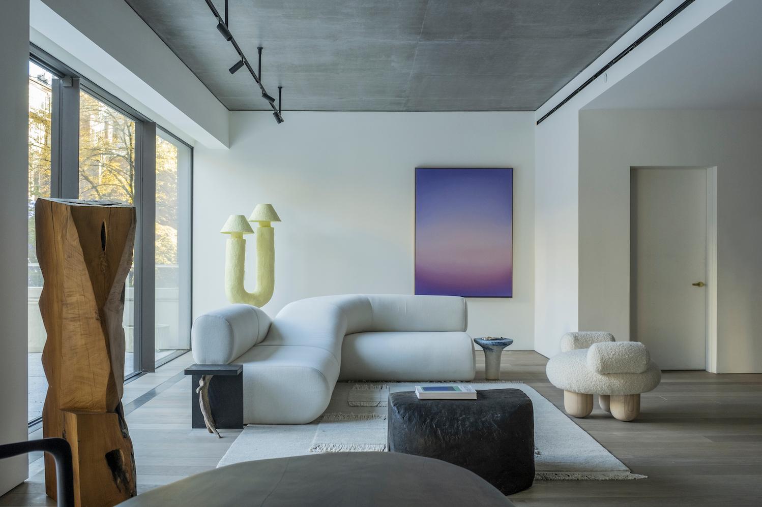 Listing for client John - Robert Yellow Lamp by Lea Mestres For Sale 1