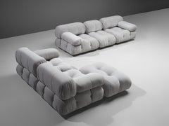 Listing for L Mario Bellini Camaleonda Modular Sofa in Ice Grey Velvet