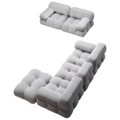 Listing for L Mario Bellini Camaleonda Modular Sofa in Ice Grey Velvet