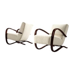 Listing for M - Set of 2 Customized Pierre Frey Halabala Lounge Chair
