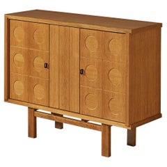 Listing for VA: Belgian Brutalist Restored Sideboard in Cabinet in Oak