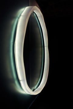 Lit Sculptural Ring Designed by Pascale Giradin, Renowned Canadian Artist
