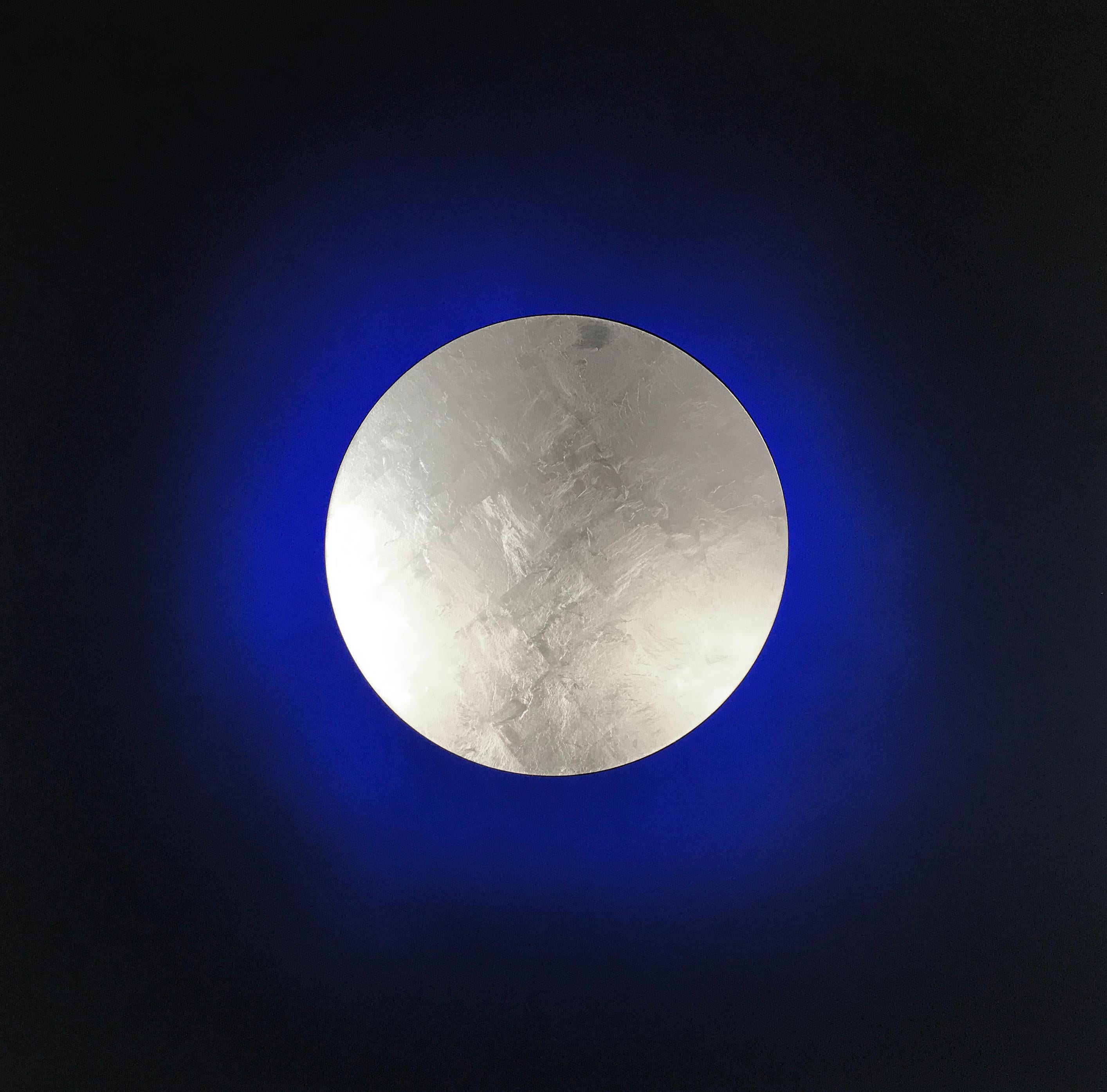 Lita Albuquerque Abstract Painting - Auric Field Lunar Flash