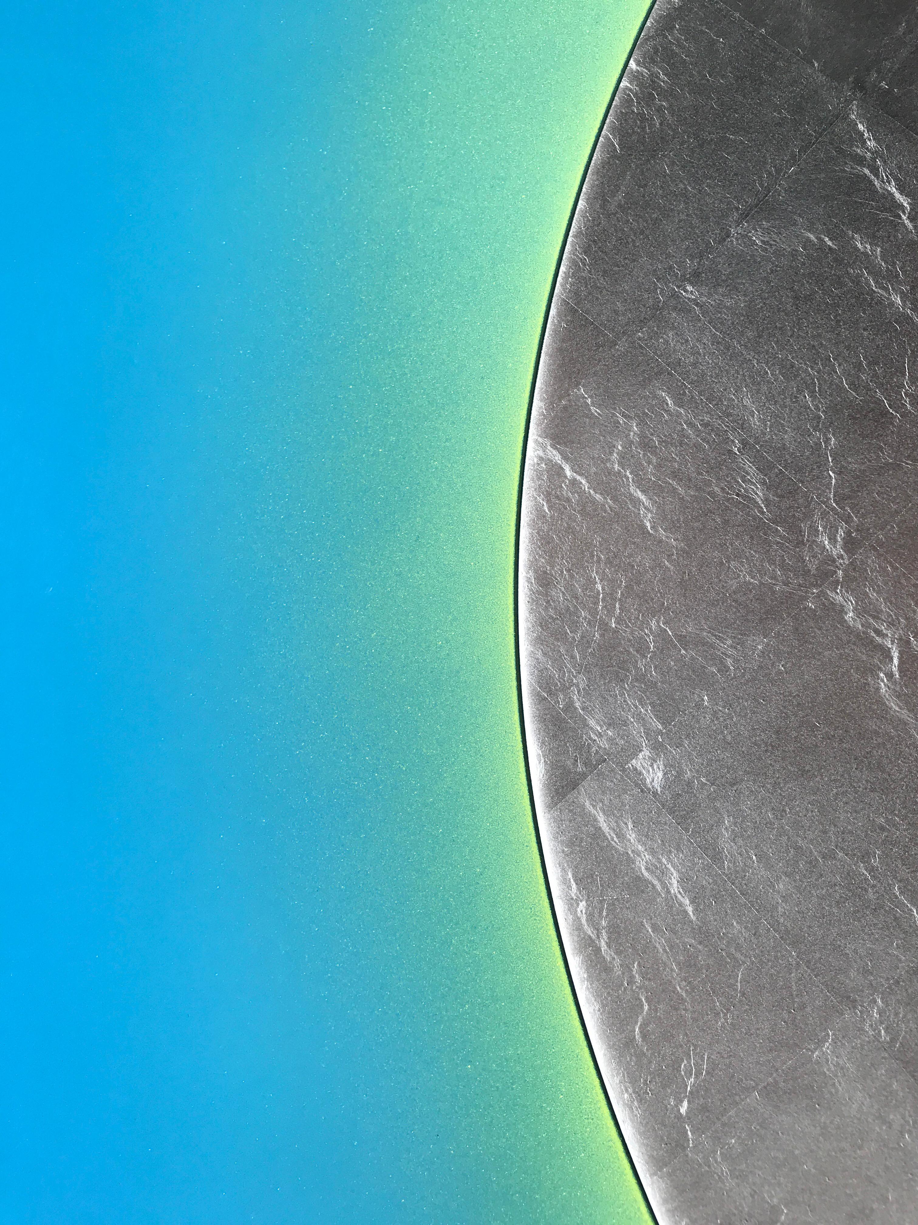 Metallic Ascent - Painting by Lita Albuquerque