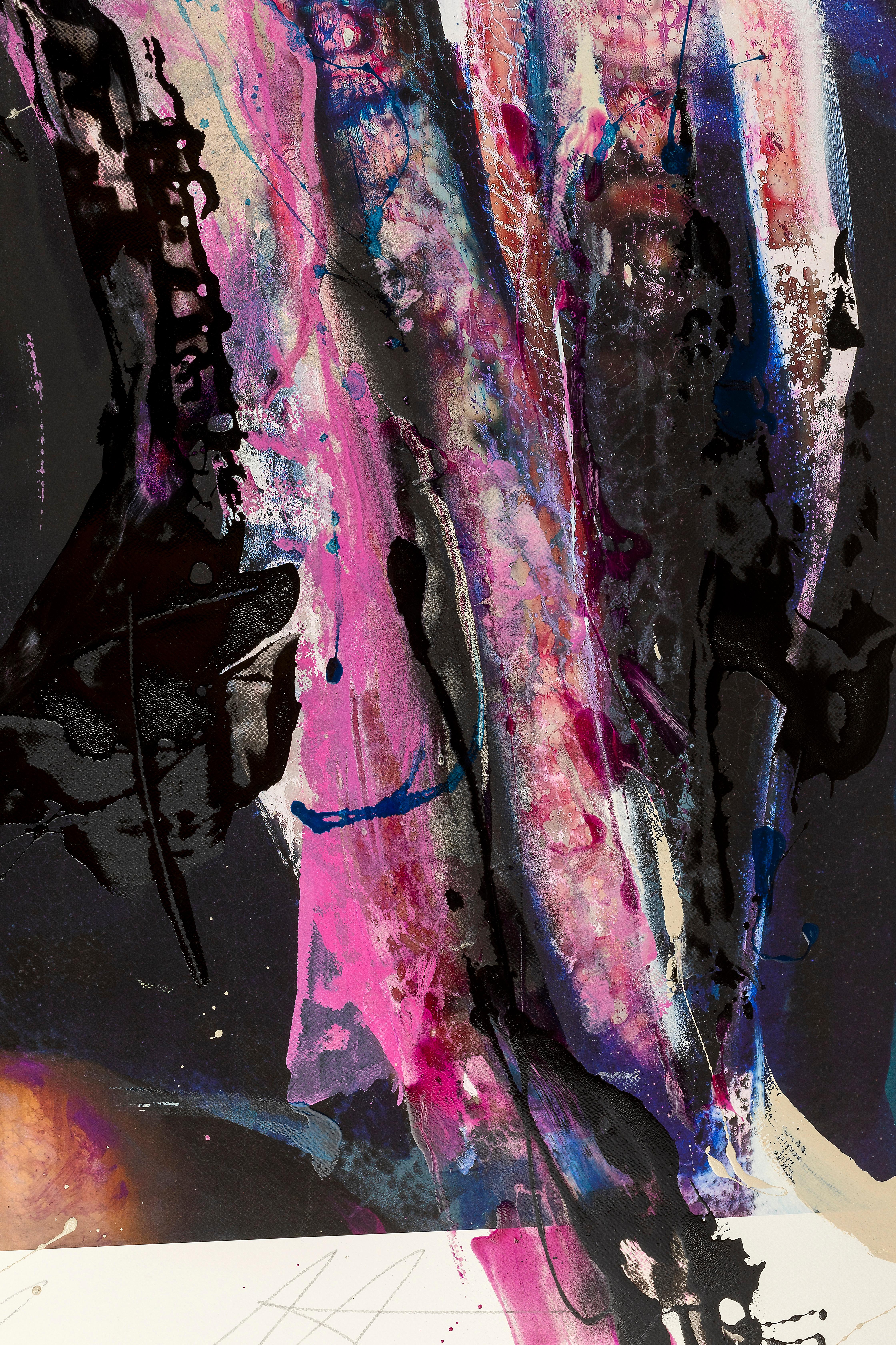 Frida, Lita Cabellut, 2019, Ed. 20, Gliceé intervenida por la artista en venta 2