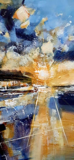 Paysage, paysage urbain, art londonien du Central Pier Blackpool