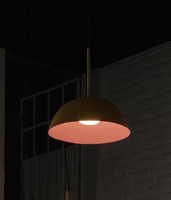 Lita Pendant Light with Bowl-Type Shade & Opal Glass by Nuumbra