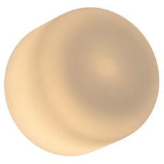 Lita Wall Sconce in Brushed Brass with Opaline Cylinder Glass by Nuumbra