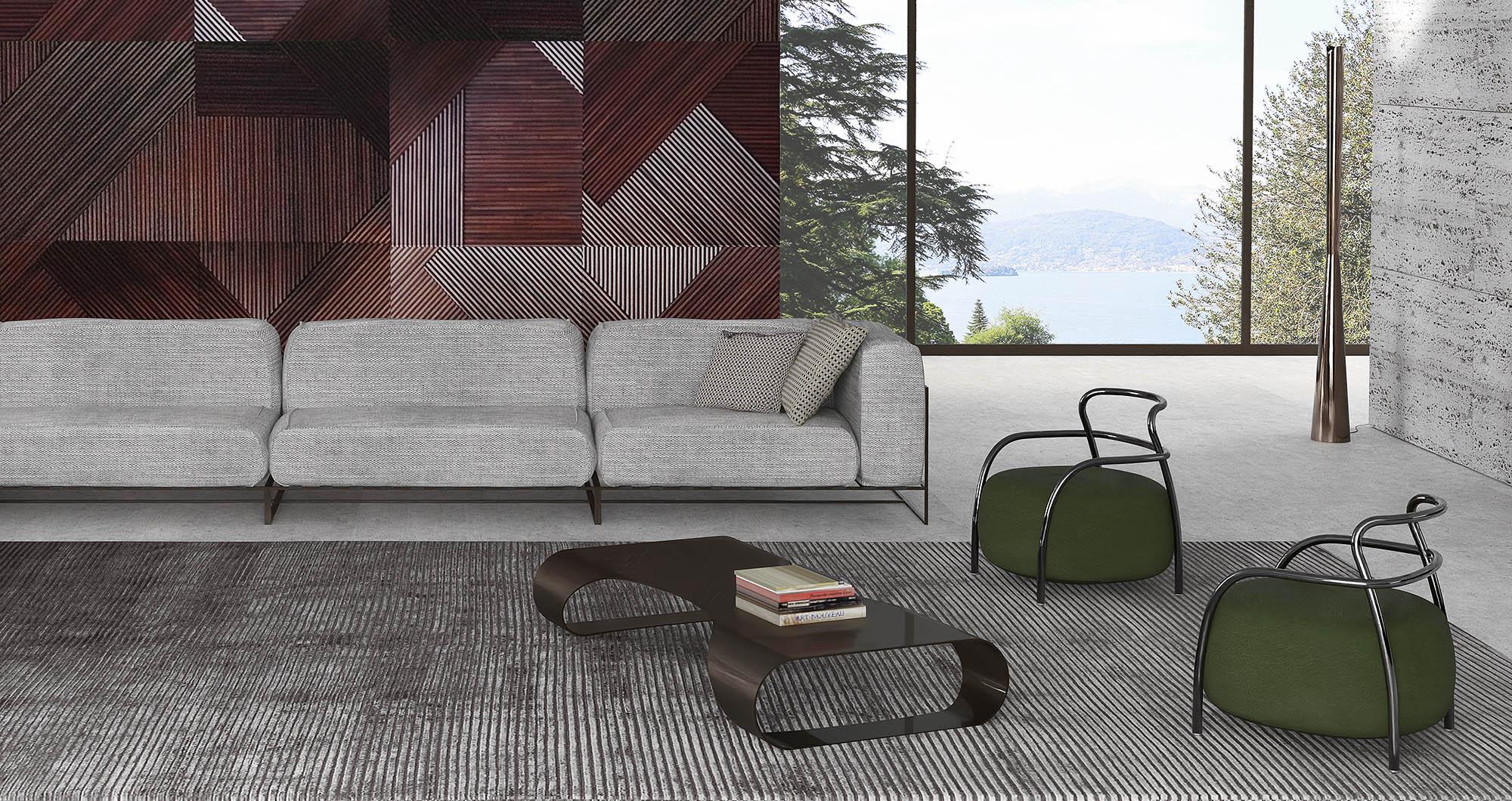 Modern Lite Coffee Table by spHaus For Sale