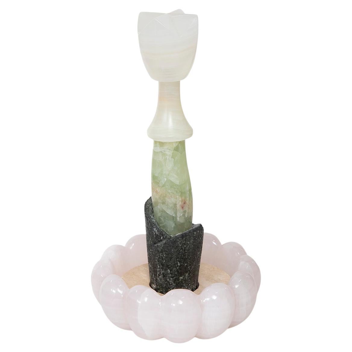 Lithara III - Lithic Bloom - Sten Studio - 2025 - Natural Stone Scent Diffuser For Sale