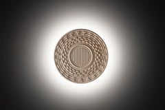 LITHEA/Corbulas 70 Wandleuchte in dreidimensionalem Steinpaneel von Pierluigi Piu