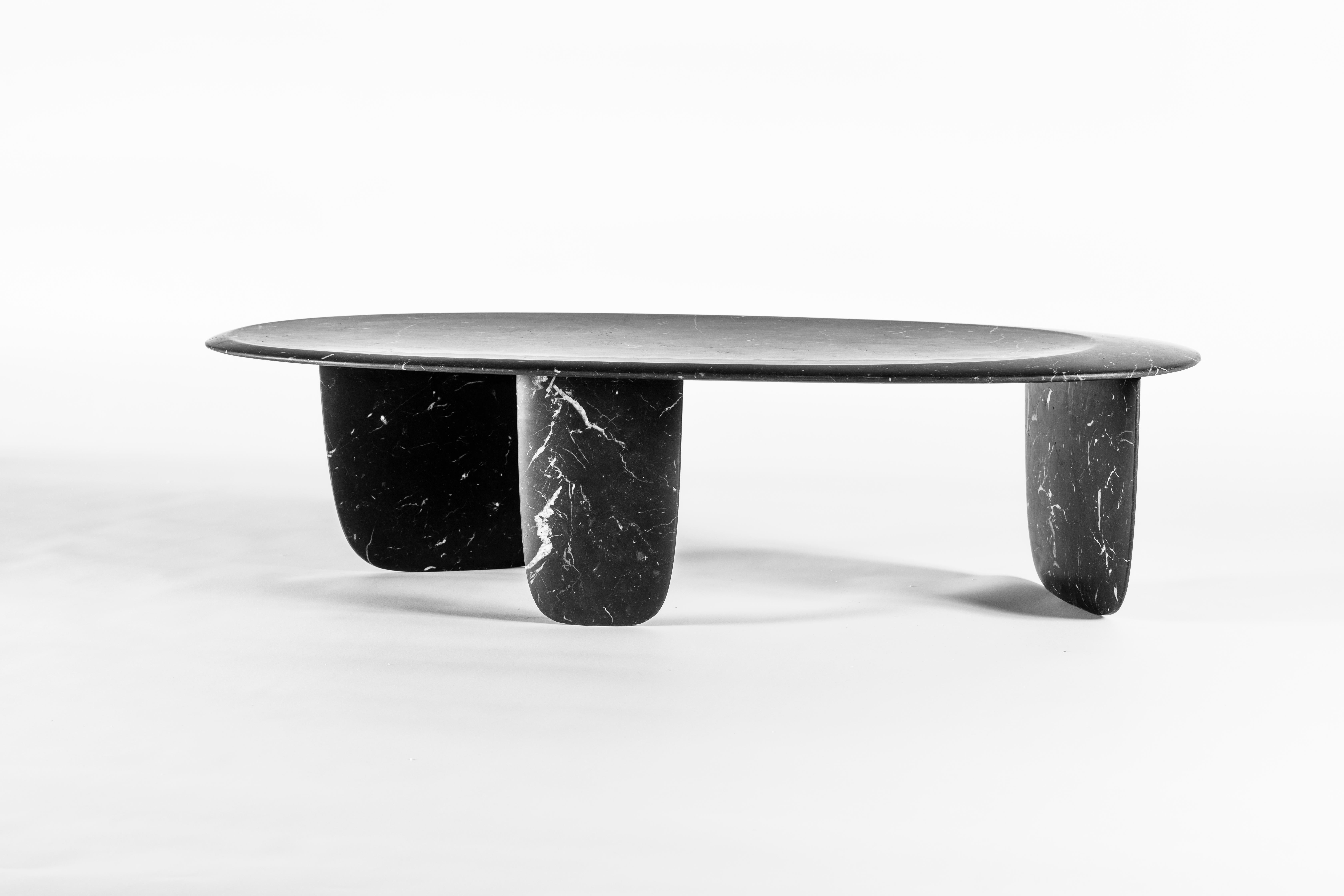 Modern Lithea / Sesi, A Coffee Table Designed by Martinelli Venezia Studio Marble White For Sale