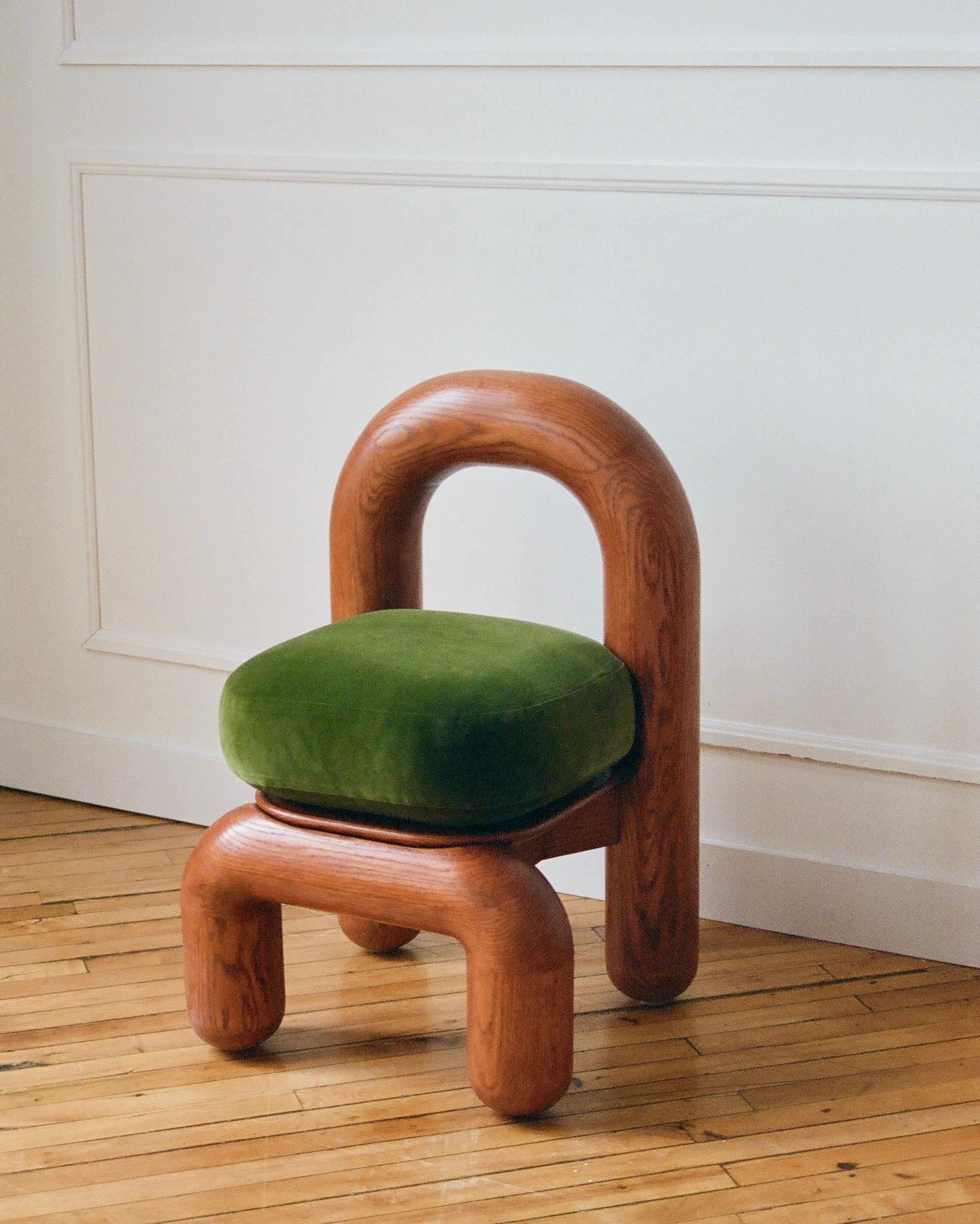 Machine-Made Lithic Dining Chair For Sale
