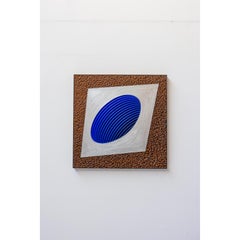 Lithium Spiral Wall Panel in Painted Pressed Wood by Arno Hoogland