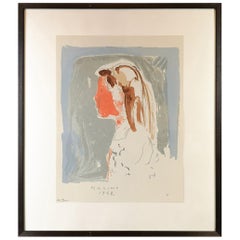 Lithograph after a Drawing by Marino Marini