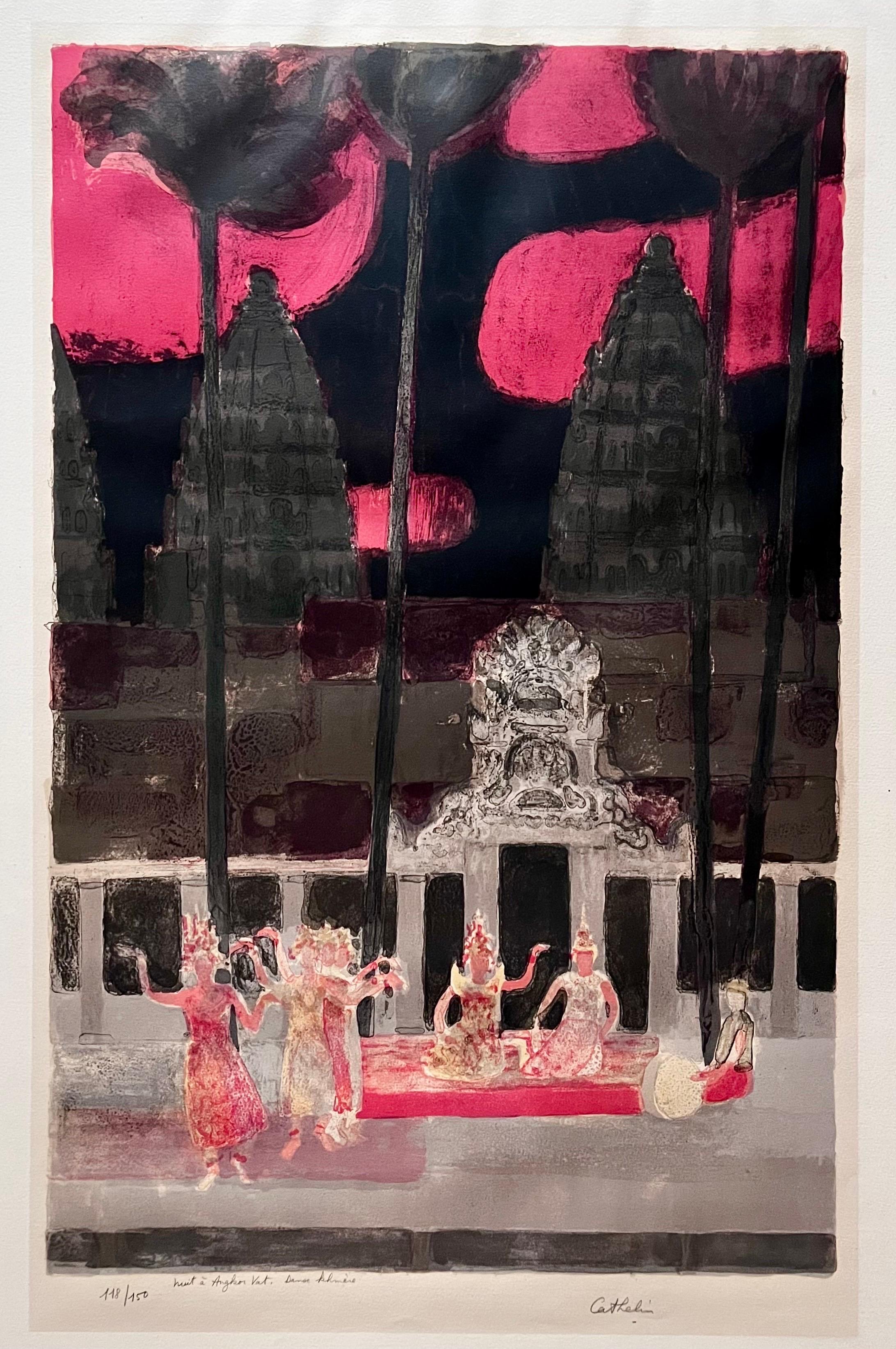 Mid-Century Modern Lithographie 