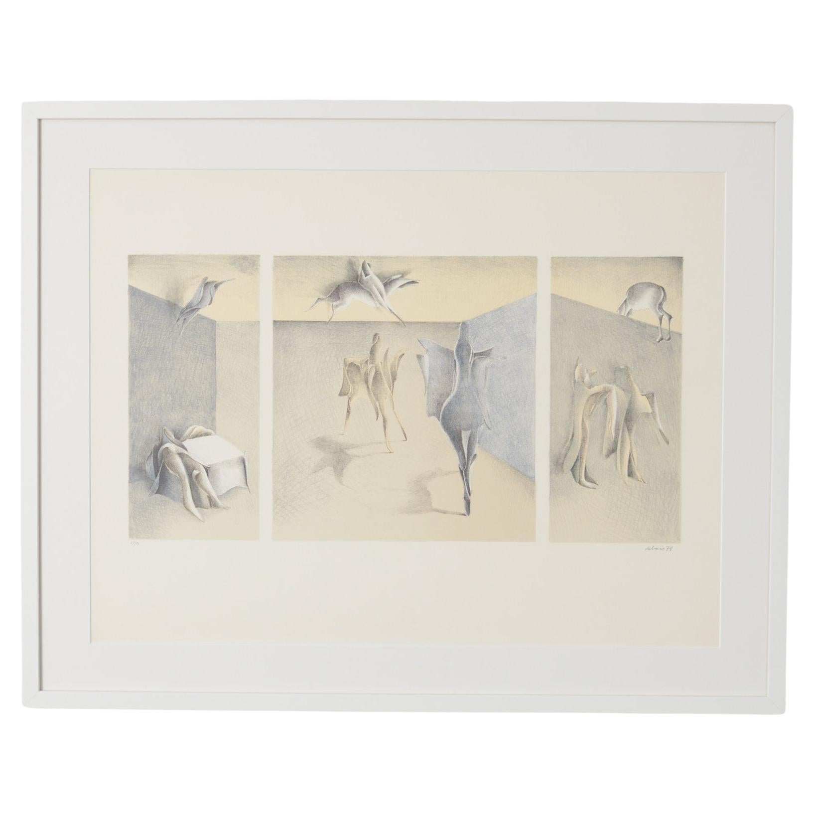 Lithograph by Albert De Bois