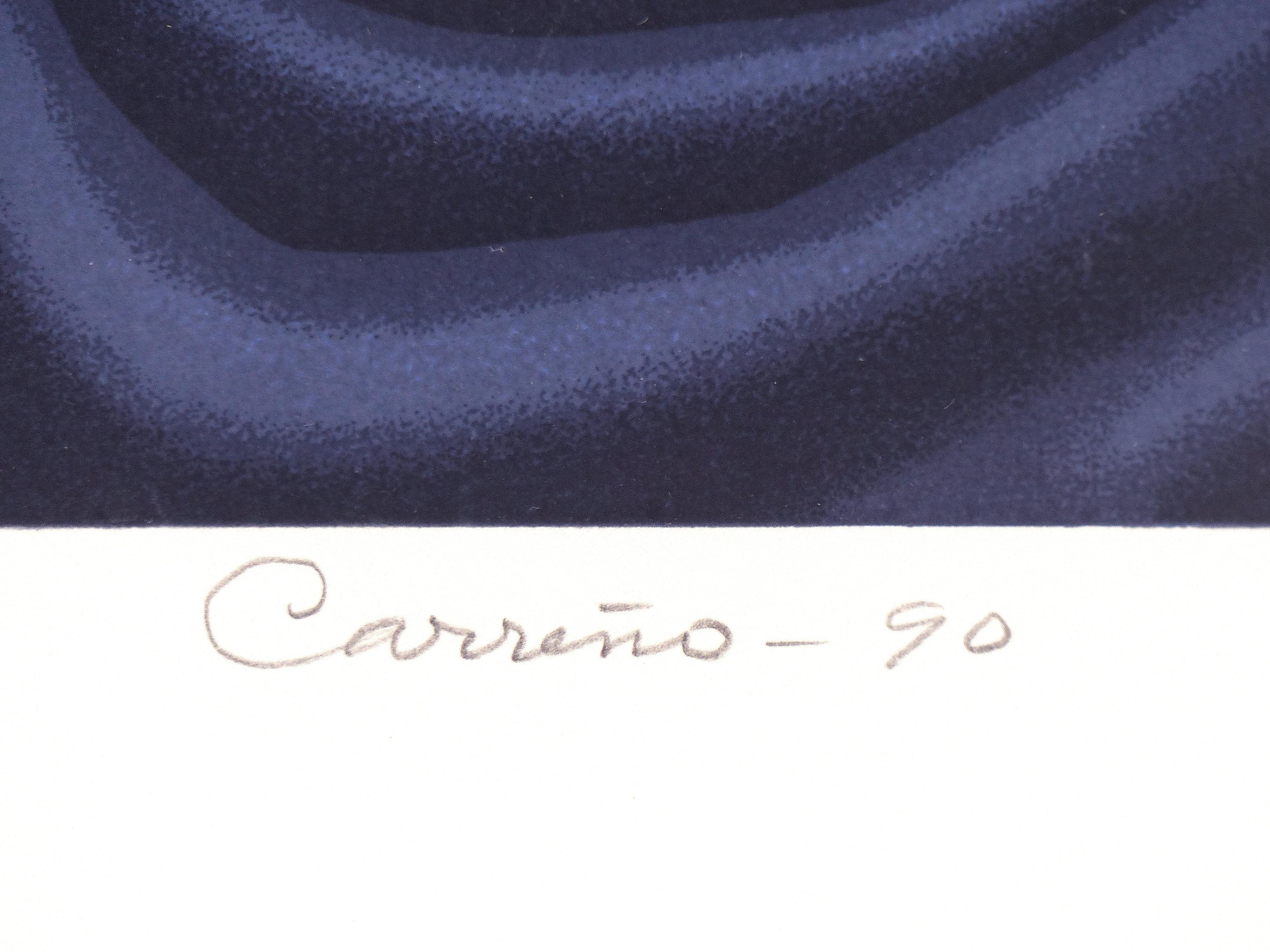 Mario Carreño Lithograph, Cuban/Chilean Art, 1990, 140/199 2