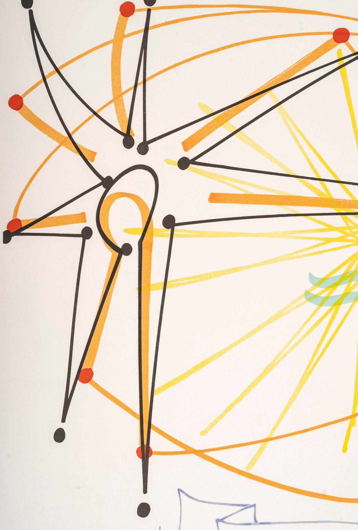 Lithograph by Jean Cocteau, Nouvelle de l'étranger, artist proof, 1960-70.

Lithograph by Jean Cocteau,1960-70, 1/10, nouvelle de l'étranger, artist proof, unframed.
h: 50cm, w: 65cm, d: 0,2cm