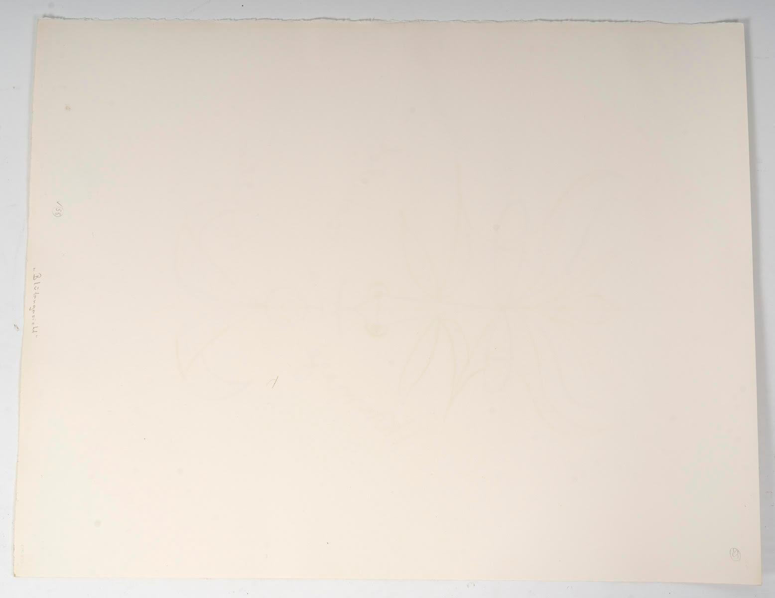 Lithographie von Jean Cocteau, Nouvelle de l'étranger, Künstlerabzug, 1960-70. (20. Jahrhundert) im Angebot