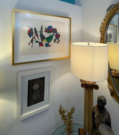 Lithograph by Joan Miro, circa 1975, Lithographs II, Plate 10