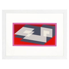 Lithograph by Josef Albers from Formulation and Articulation
