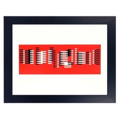 Lithograph by Josef Albers from Formulation and Articulation