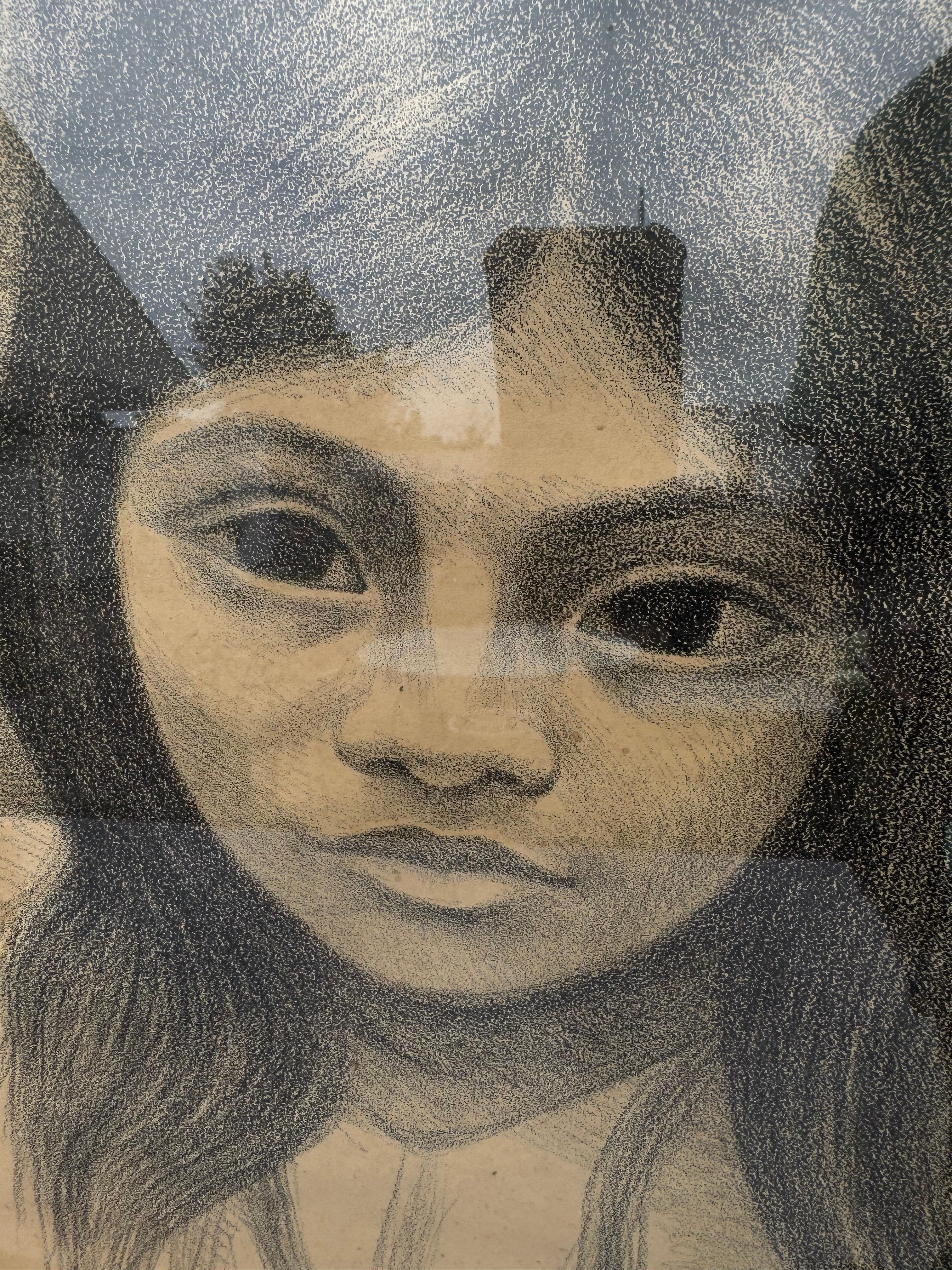 Lithographie von Raul Anguiano 