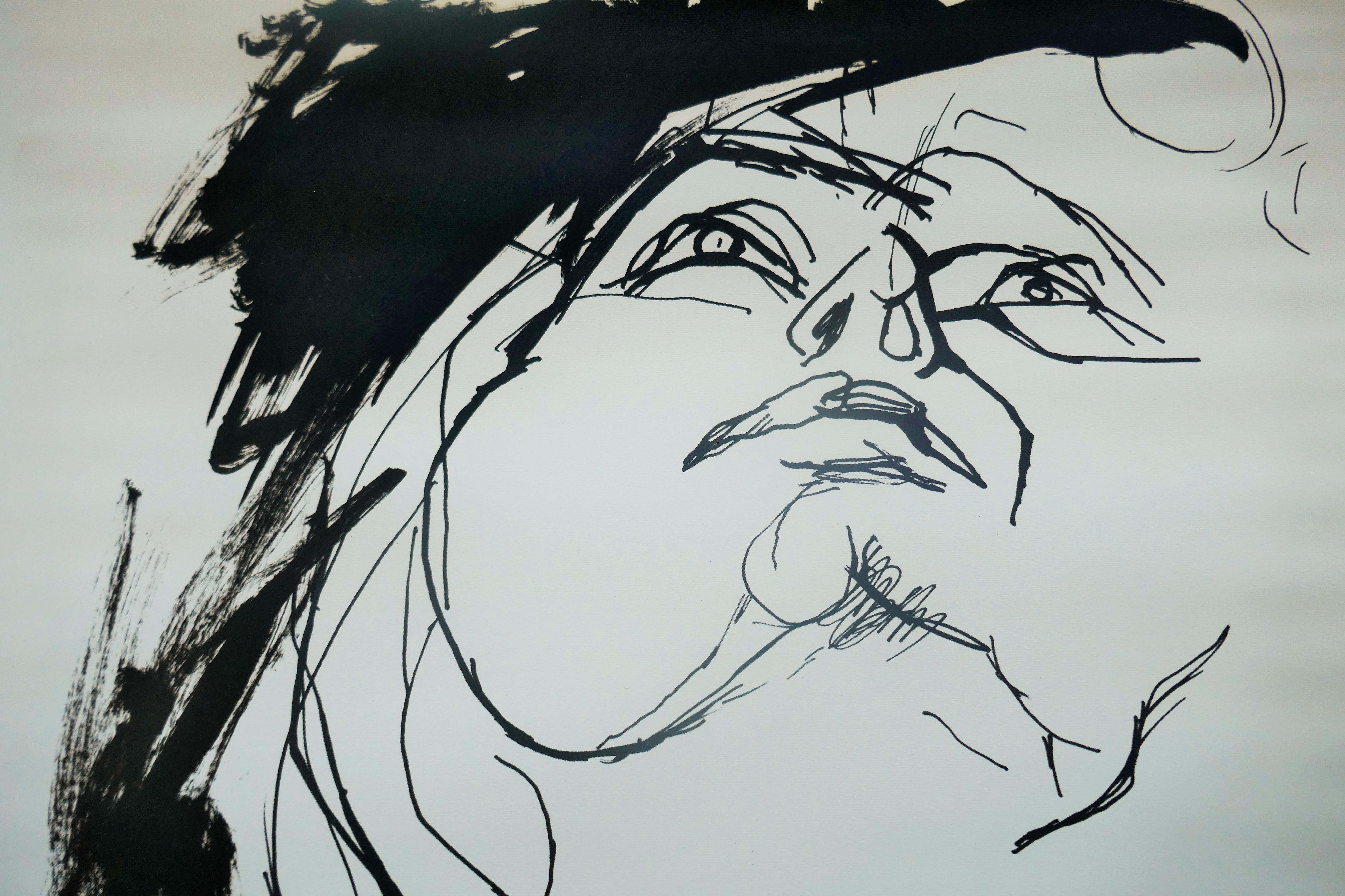 Lithographie von Renato Guttuso (Italienisch) im Angebot