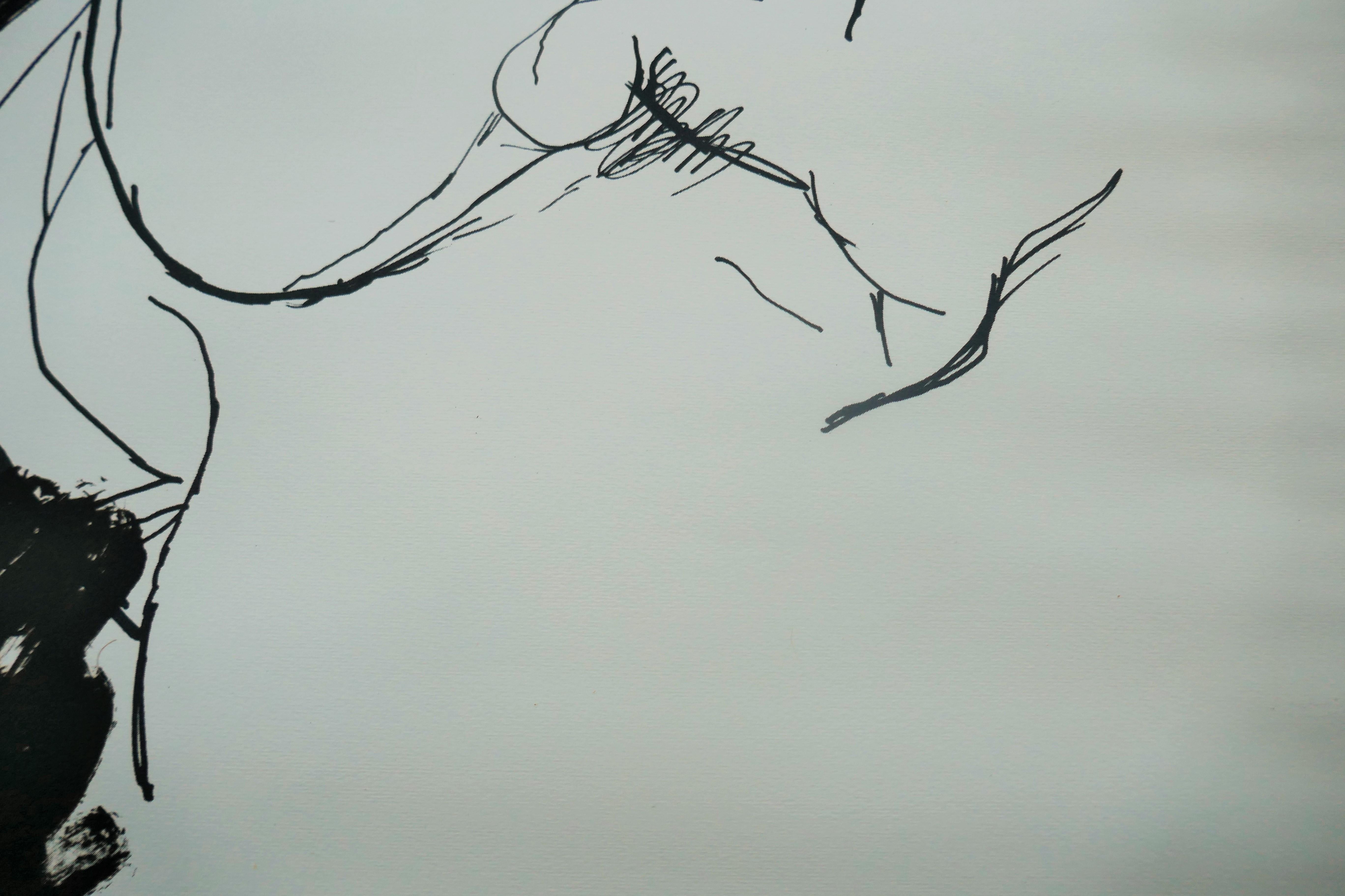 Lithographie von Renato Guttuso (Mitte des 20. Jahrhunderts) im Angebot