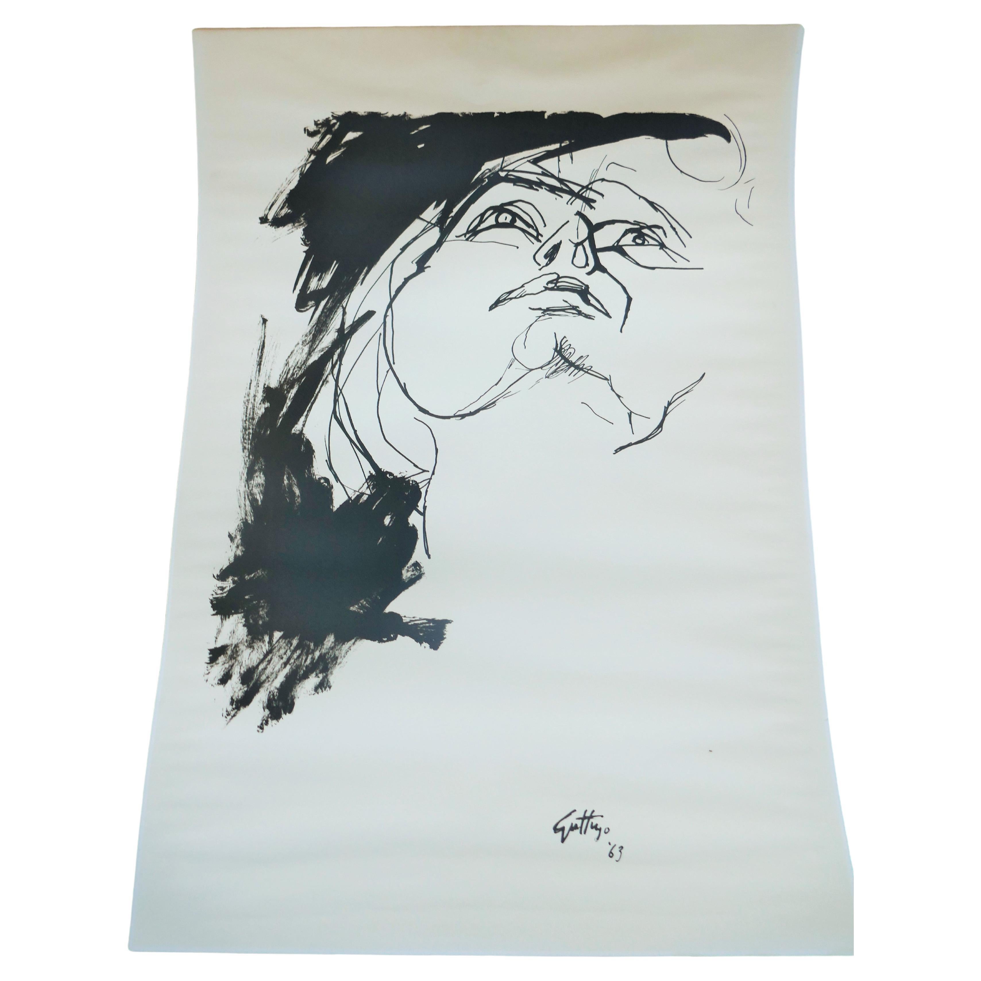 Lithograph by Renato Guttuso