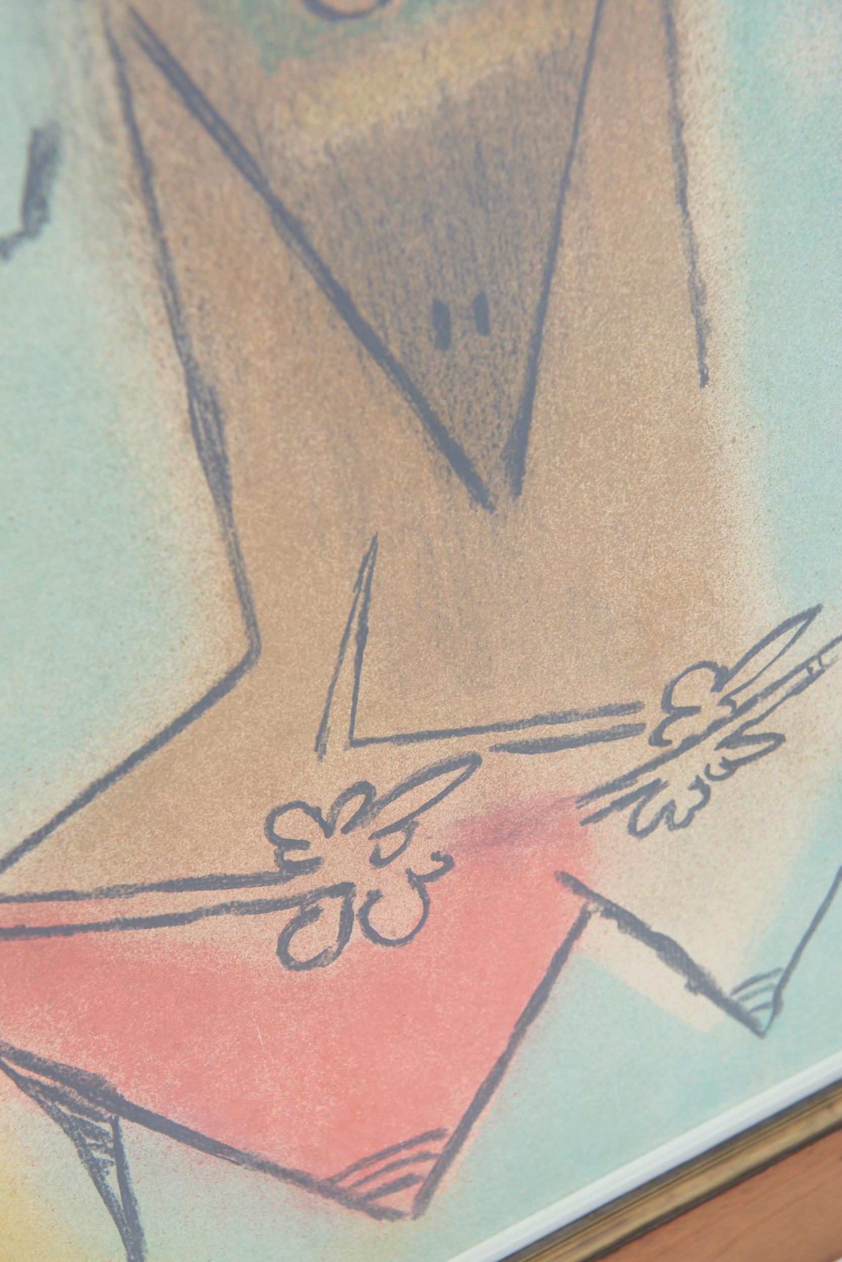 Lithographie von Wilfredo Lam (1902-1982) (20. Jahrhundert) im Angebot