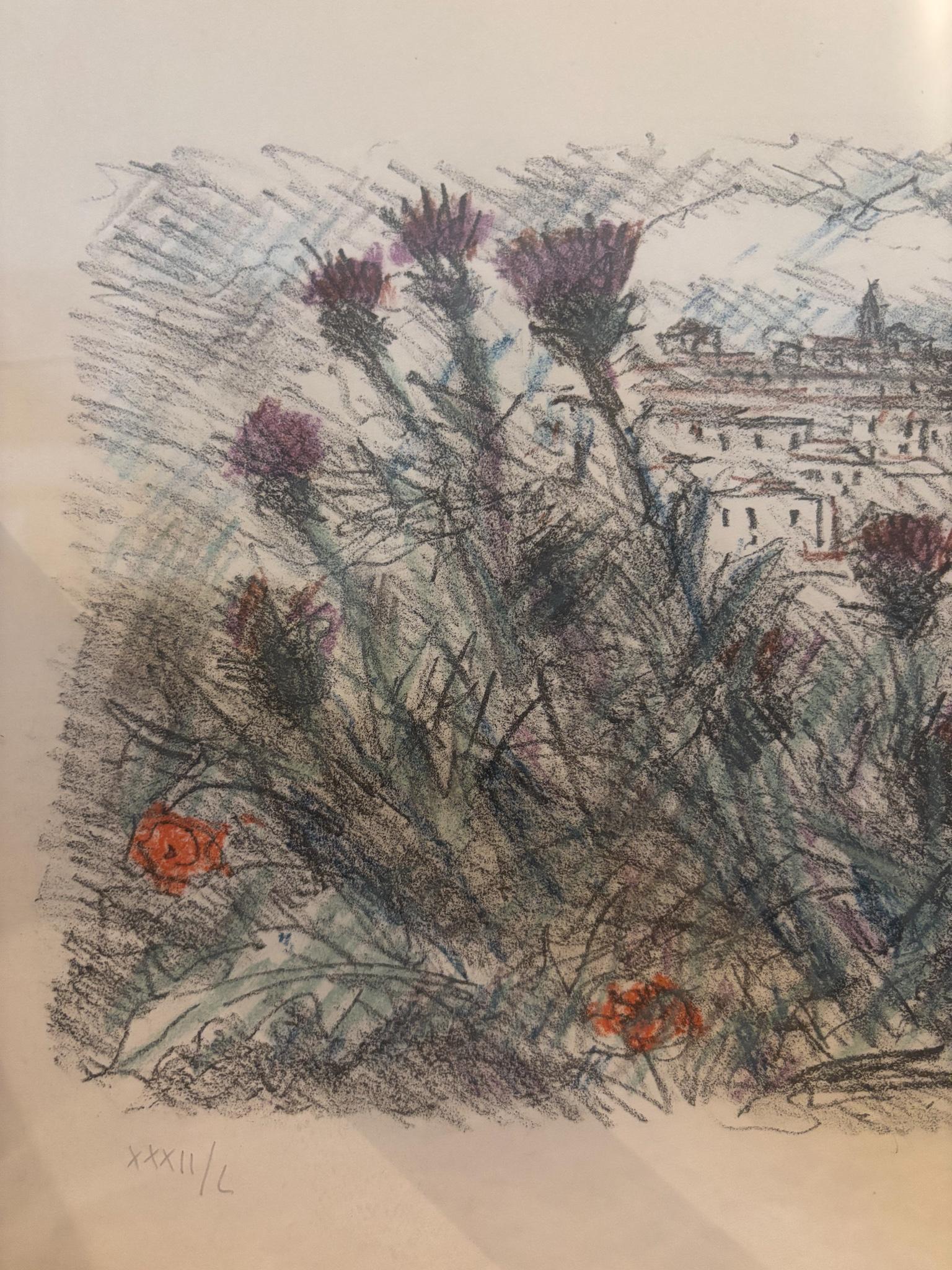 Expressionniste Lithographie 