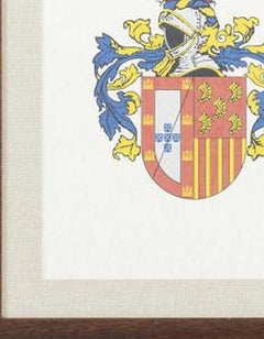 Lithograph - Coat of Arms