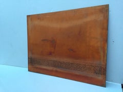 Lithograph Copper Plate