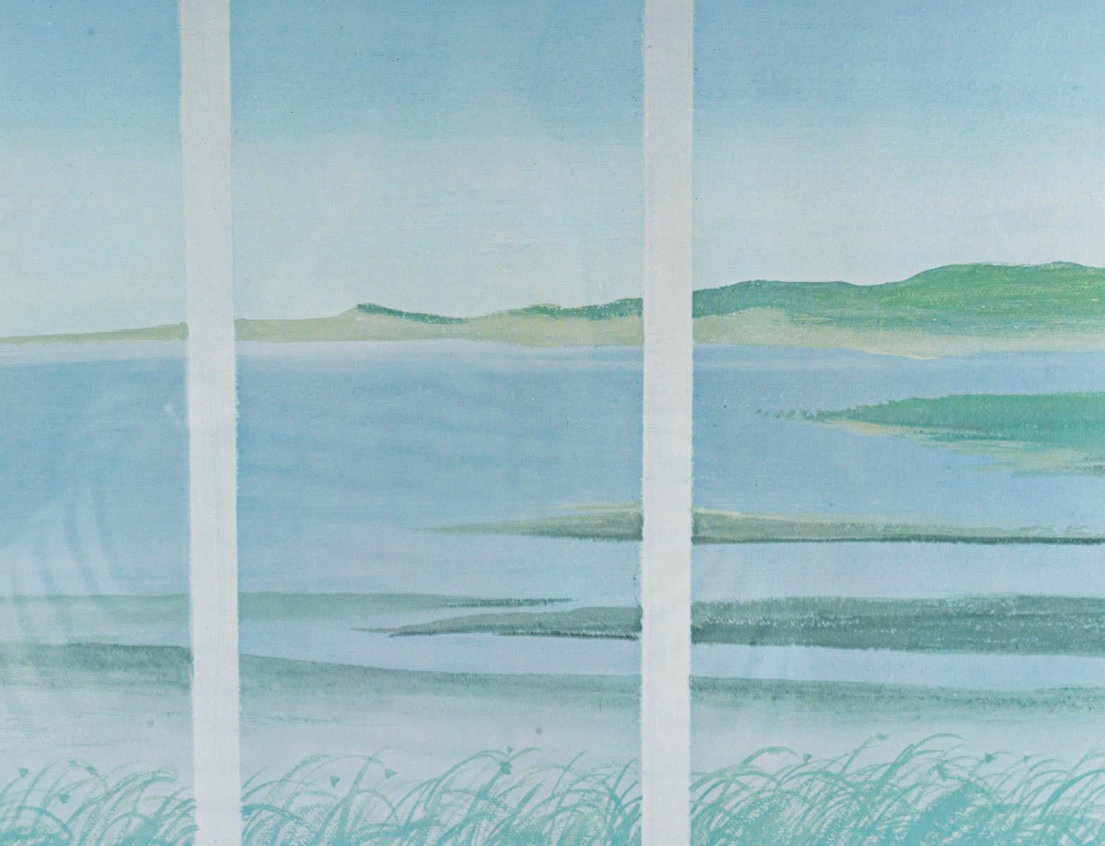 Lithograph Framed Under Glass, 1990. en Bueno estado para la venta en Saint-Ouen, FR