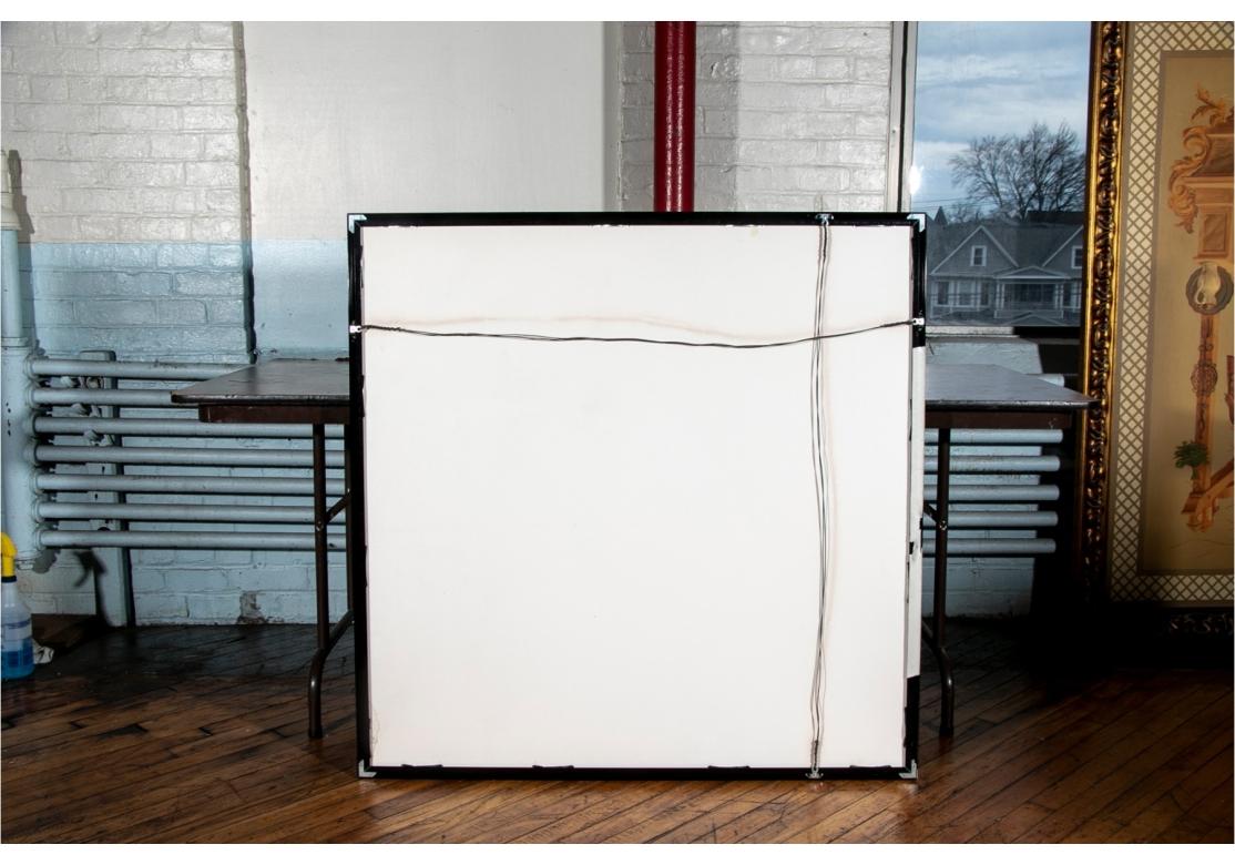 Lithograph Of A Stefano Ricci Rendering For A Scarf Production With Le Cirque De In Fair Condition For Sale In Bridgeport, CT