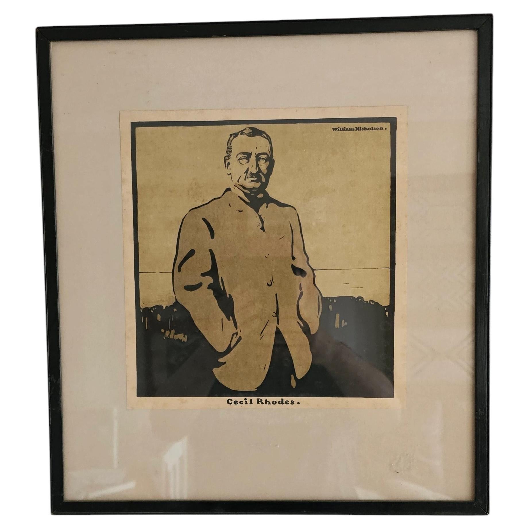 Litografia di "Cecil Rhodes"