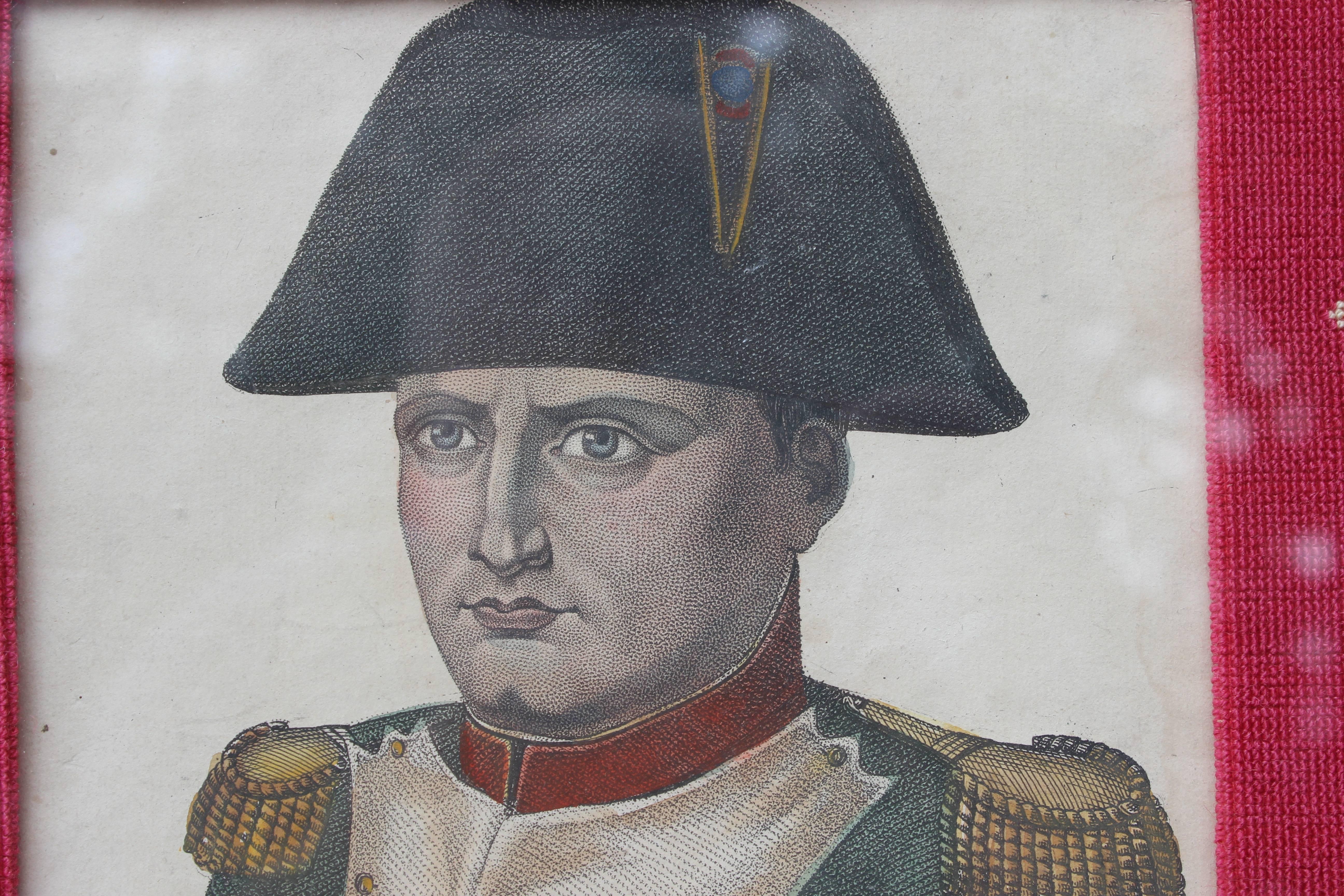 Paper Lithograph of Napoleon For Sale